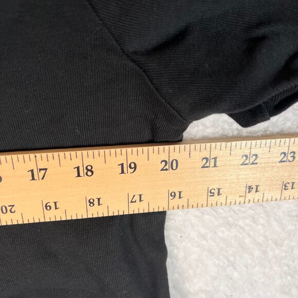 Lacoste x Minecraft T Shirt Womens 36 Small Black Oversized Graphic Gamer Tee - Picture 4 of 5